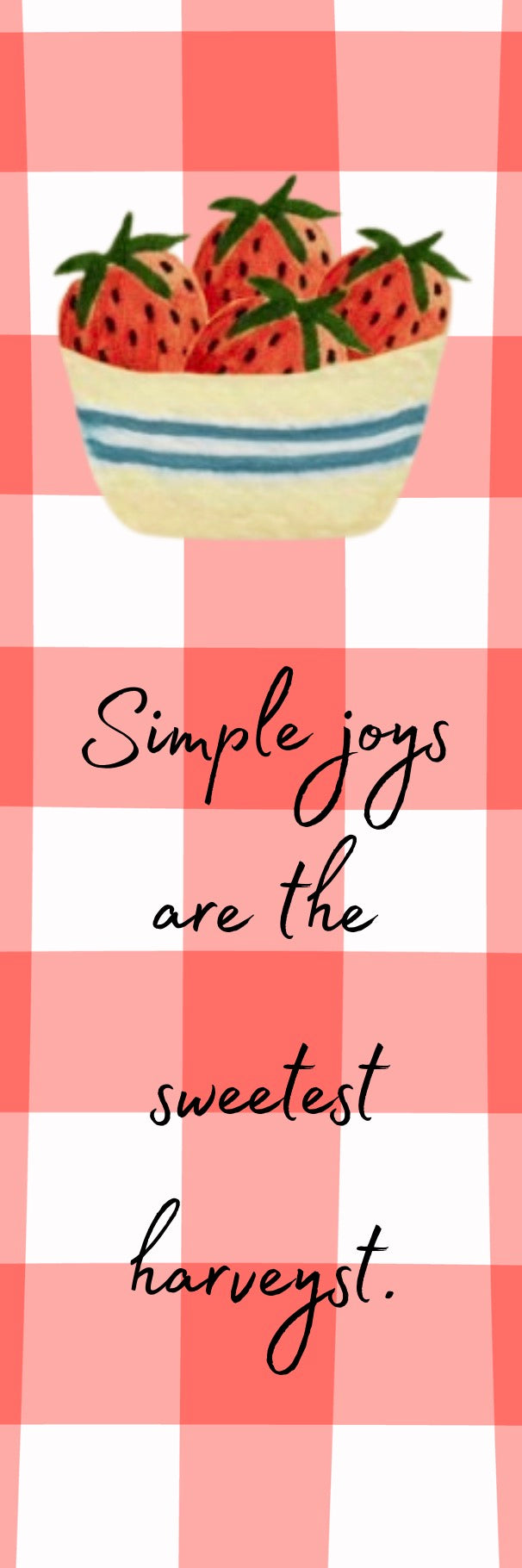 Simple Joys Bowl of Strawberries Watercolor Stationery Gift Set
Art Print, Notepad, Bookmark, Note Cards & Mini Cards