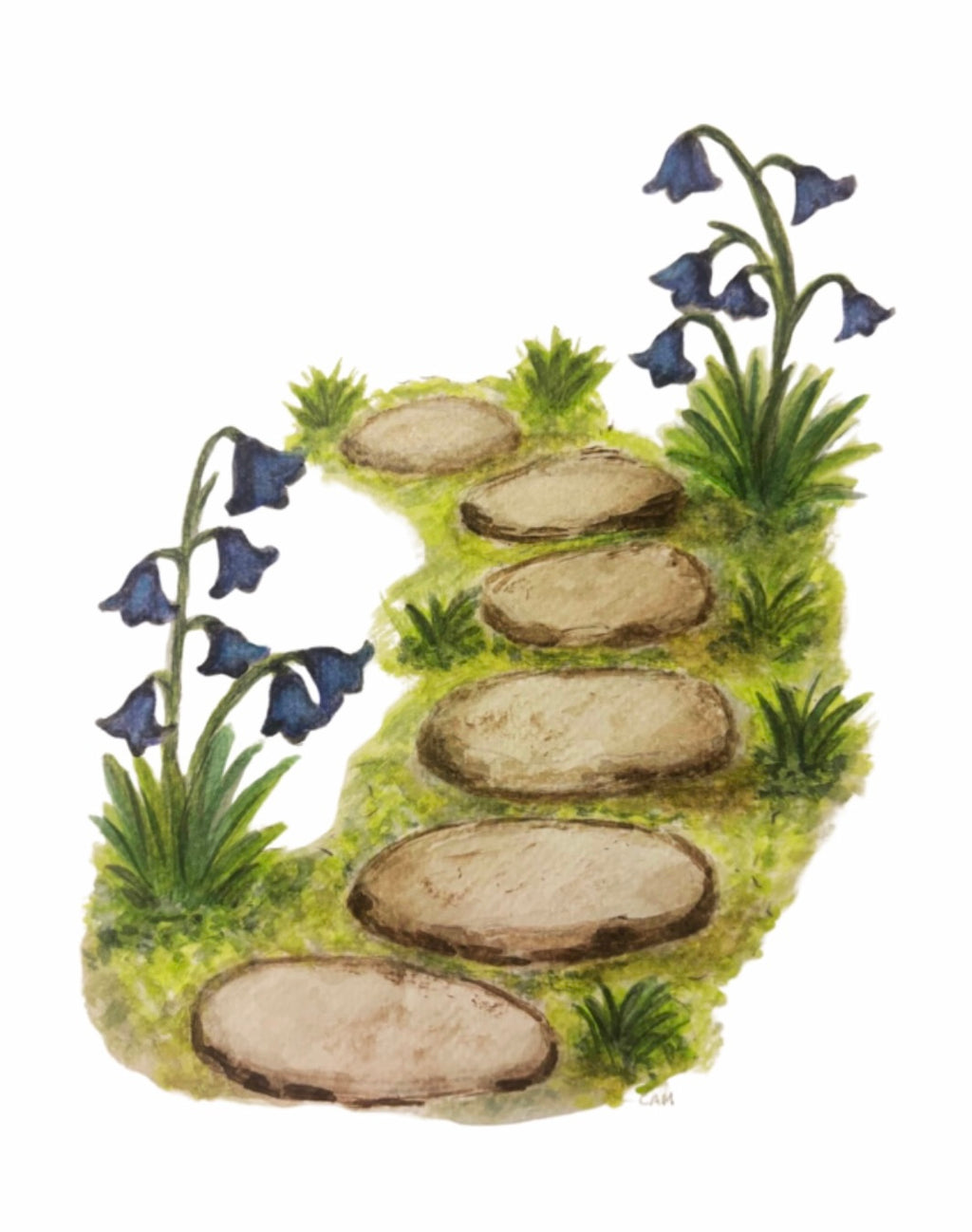 Simple Joys Bluebells Watercolor Stationery Gift Set
Art Print, Notepad, Bookmark, Note Cards & Mini Cards