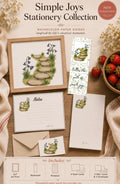 Simple Joys Bluebells Watercolor Stationery Gift Set
Art Print, Notepad, Bookmark, Note Cards & Mini Cards