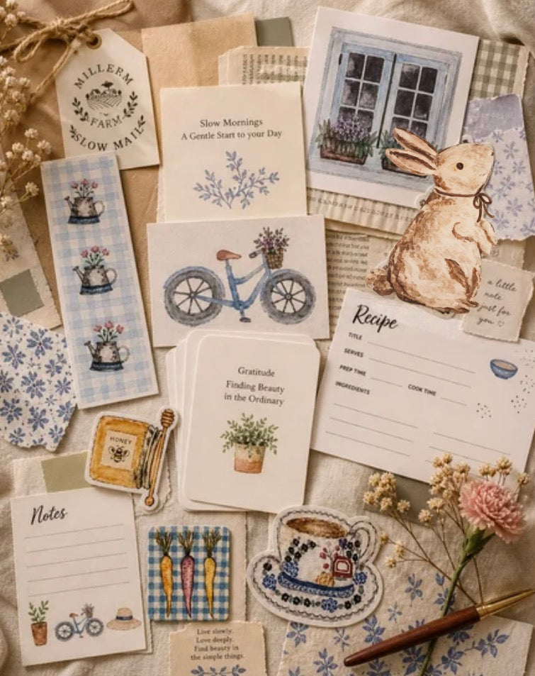 The Miller Farm Slow Mail Journey/ Monthly Membership/ Monthly Subscription/ farmhouse Snail Mail