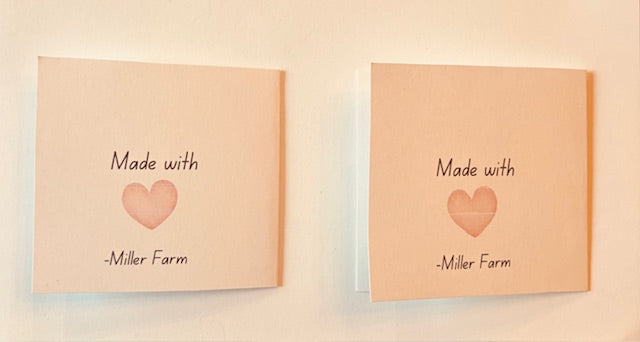 Watercolor Mini Greeting Cards ( Water Can + Chocolate Covered Strawberry )- Farmhouse mini greeting cards