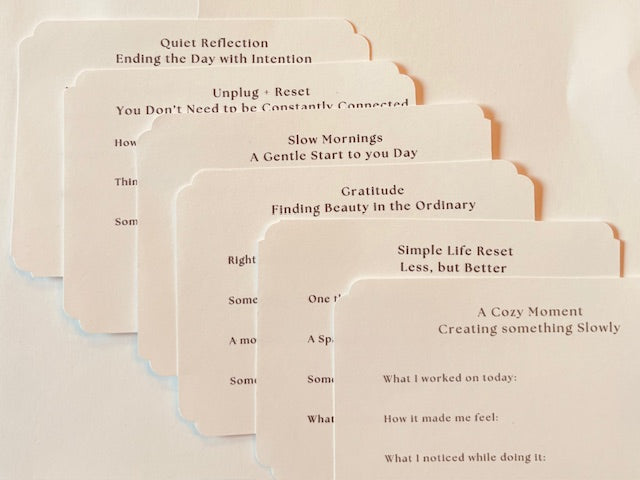 Watercolor Daily Reflection Cards- farmhouse reflection cards