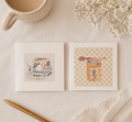 Watercolor Mini Greeting Cards ( Honey + Teacup)- Farmhouse Mini Greeting cards